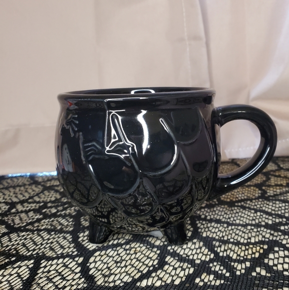 Target Dining Target Cauldron Mug With Spiderweb And Spider Detail